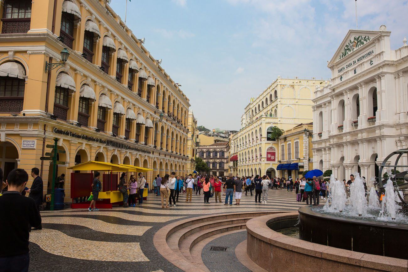 Macau downtown