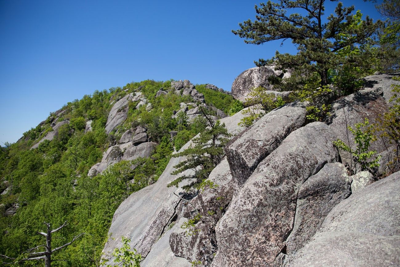 Old Rag boulders