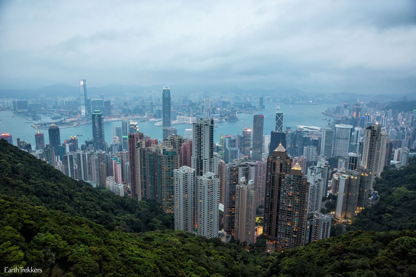 Victoria Peak sunset