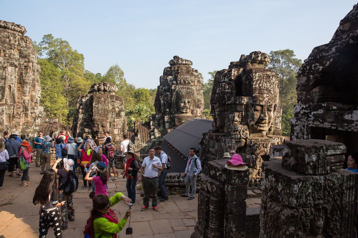 Bayon Crowds