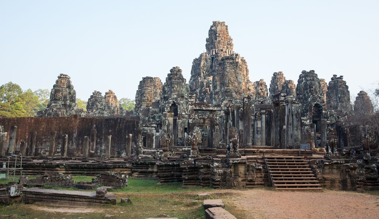 Bayon in the morning