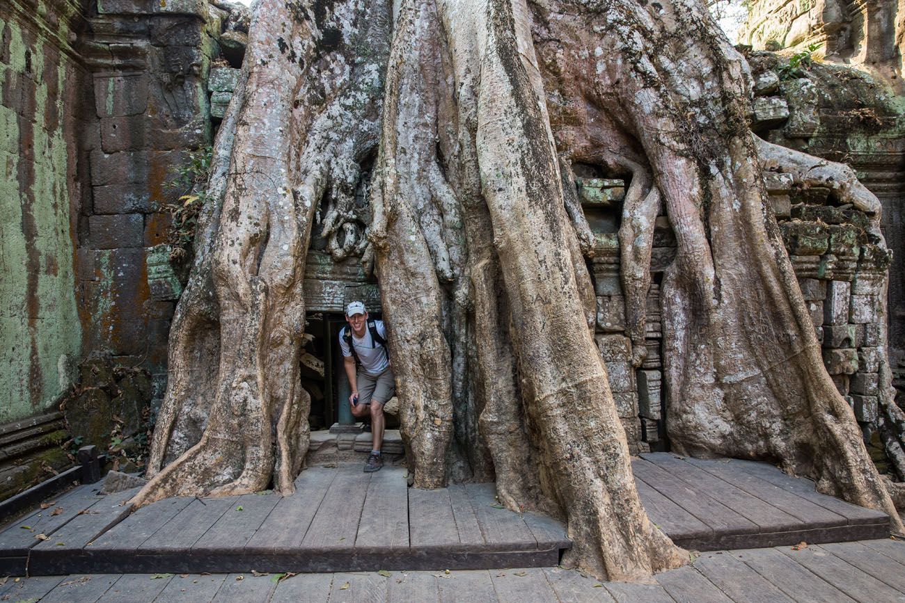 Exploring Ta Prohm