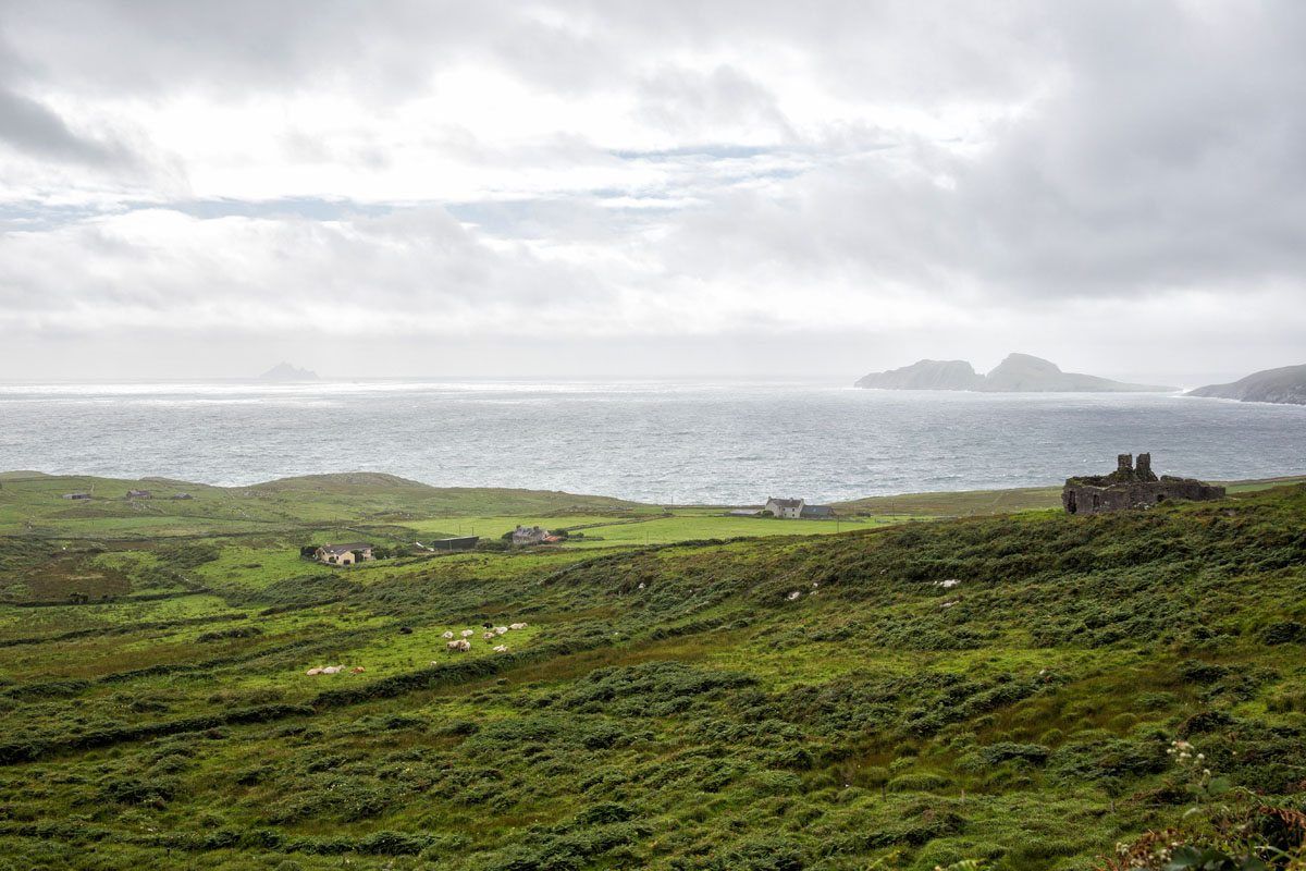 Ring of Kerry in the rain