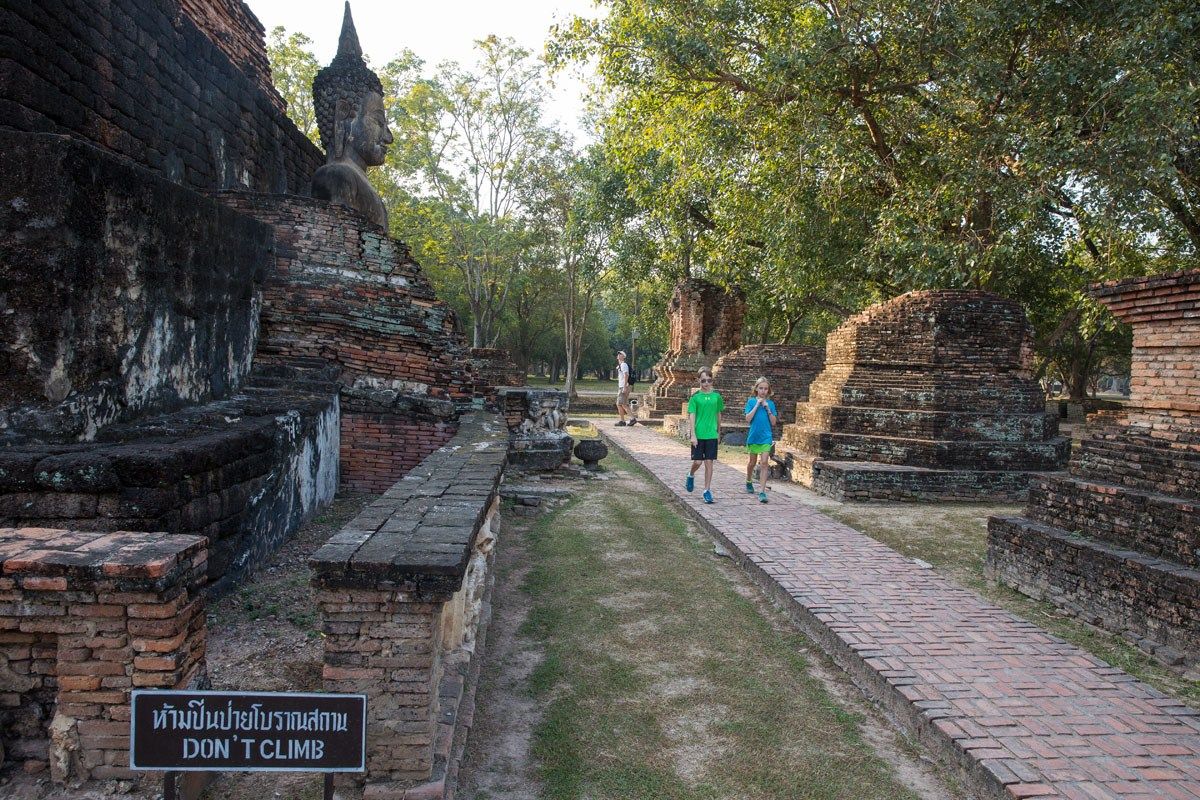 Sukhothai with Kids