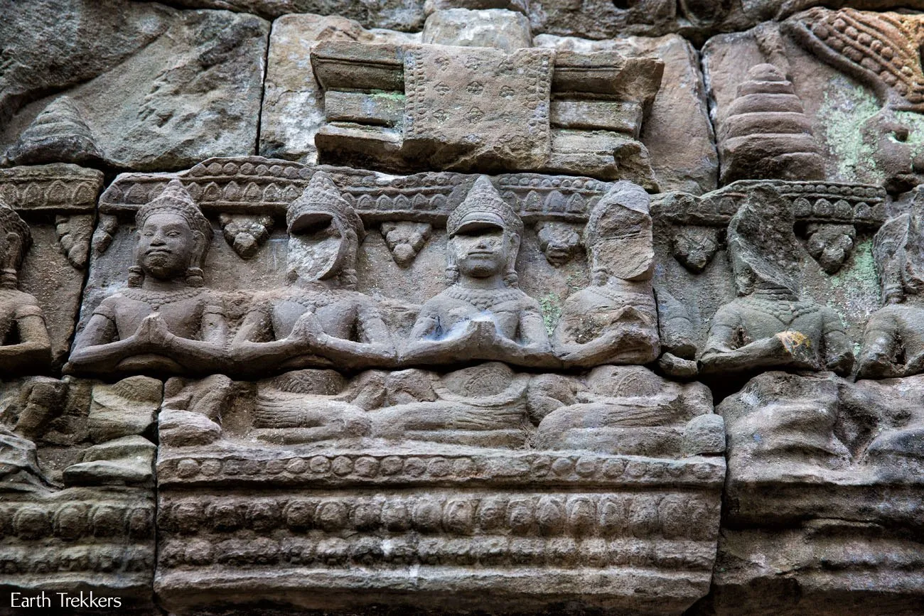 Ta Prohm carvings