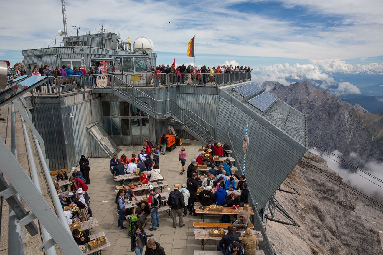 Top of Zugspitze