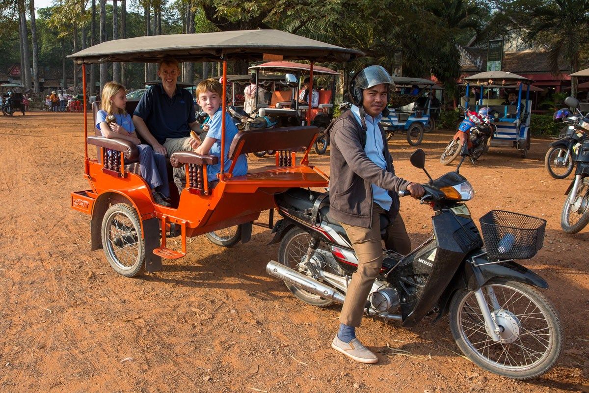 Tuk tuk Cambodia