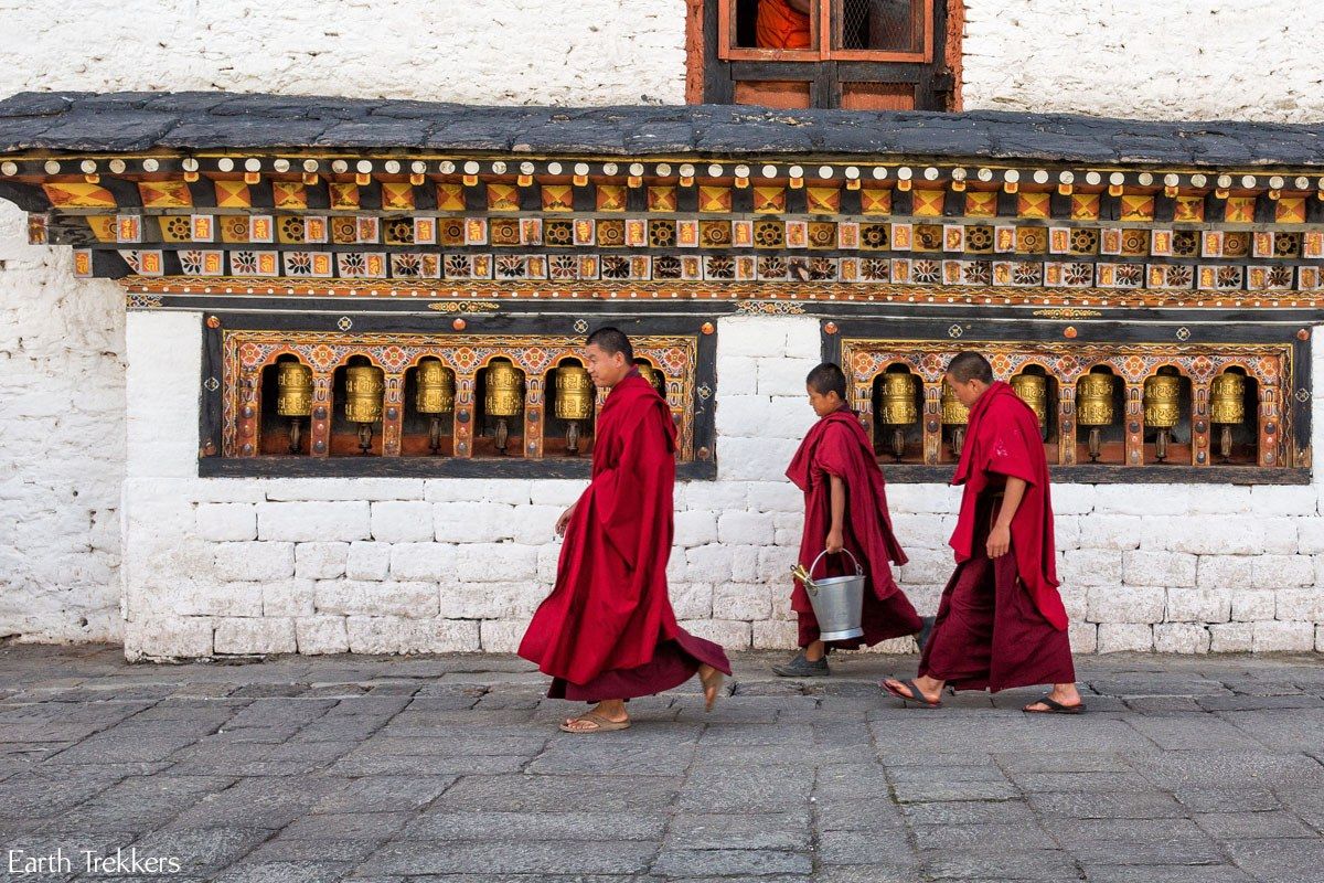 Buddhist monks