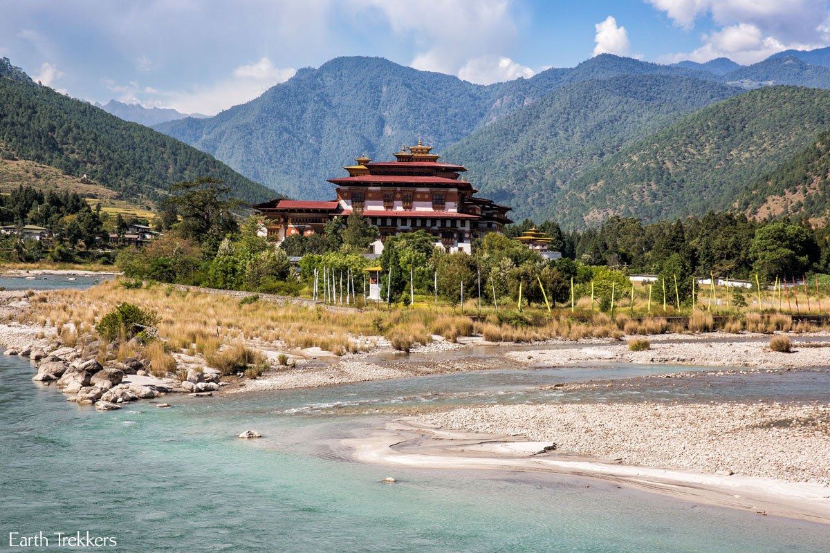 Dzong on the river