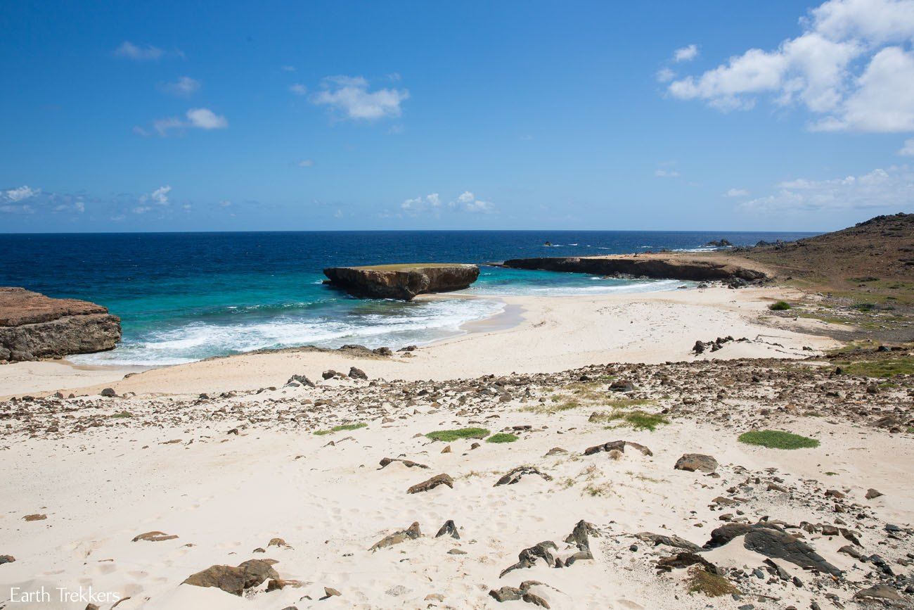 Hiking to Natural Pool Aruba