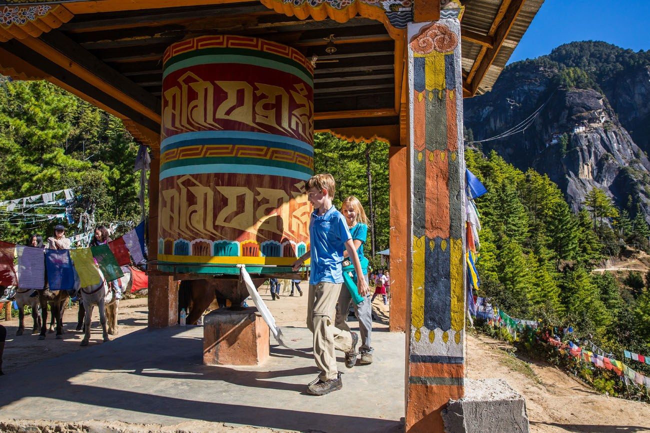 Prayer Wheel Tigers Nest