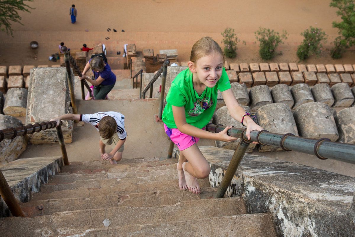 Steep Steps Bagan