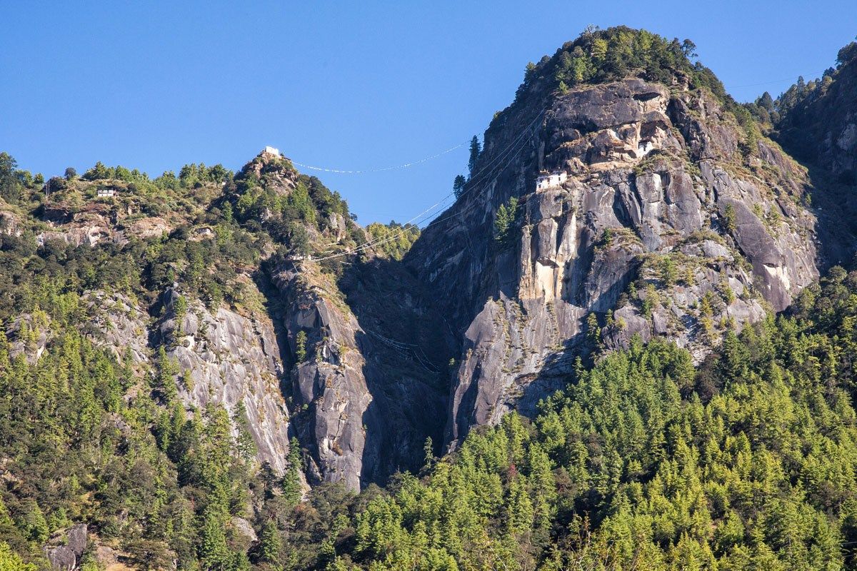 Tigers Nest on the Cliff