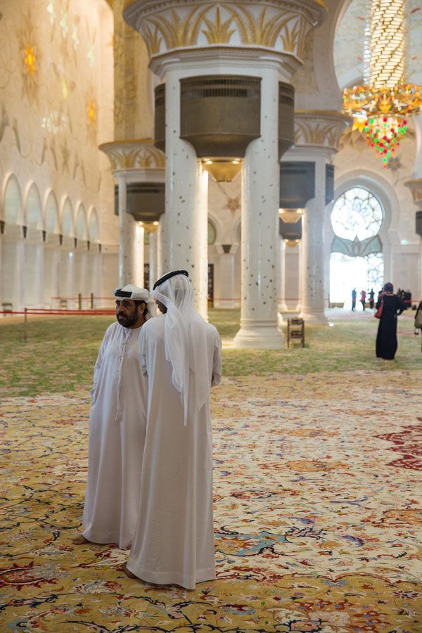 Visiting the Grand Mosque