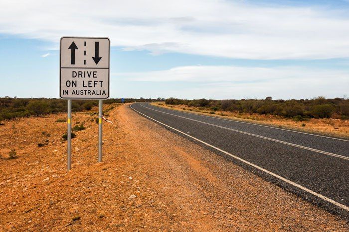 Drive on the Left Australia