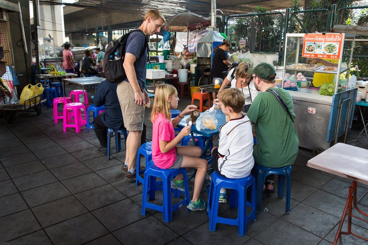 Eating Street Food Bangkok