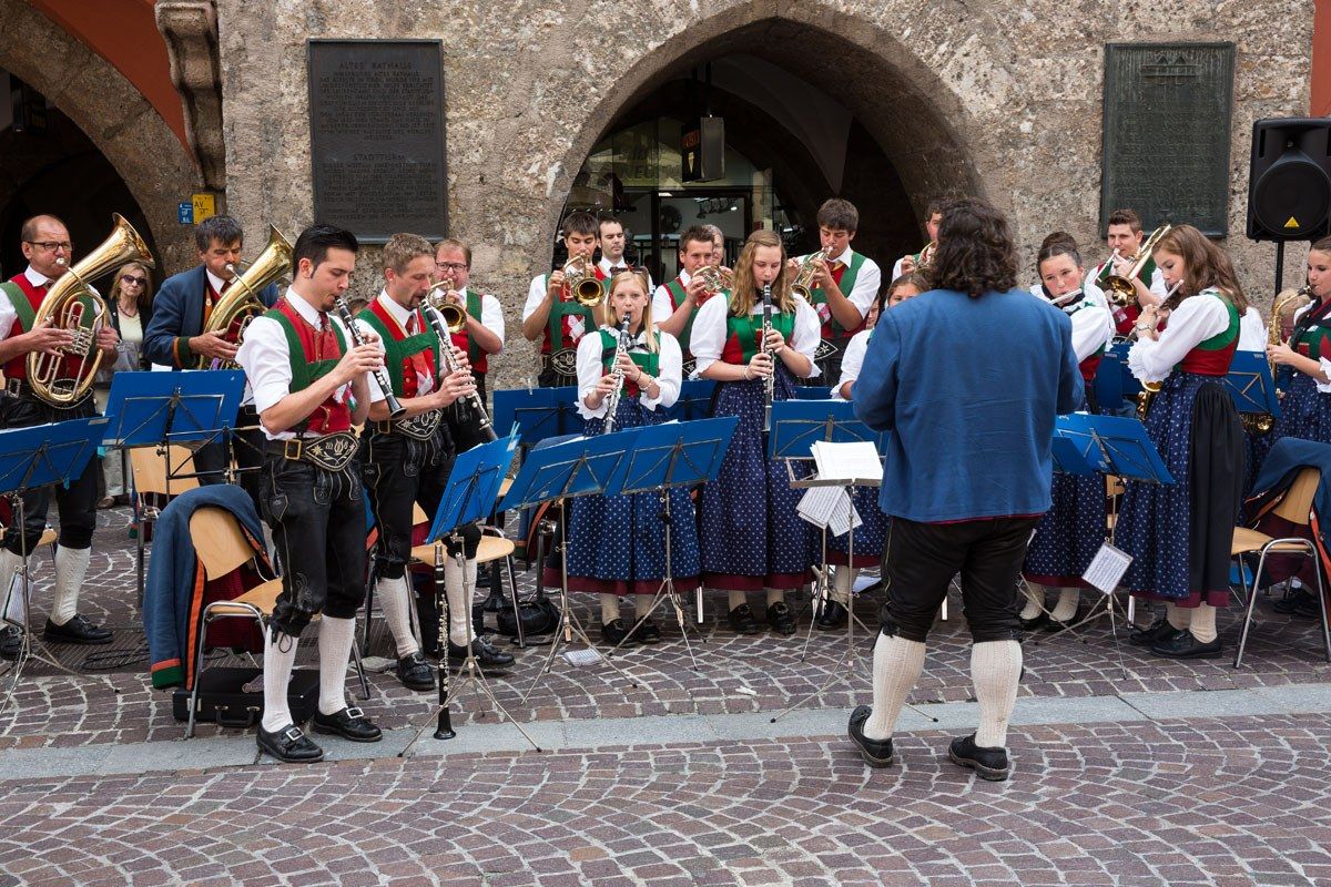 Innsbruck street performers