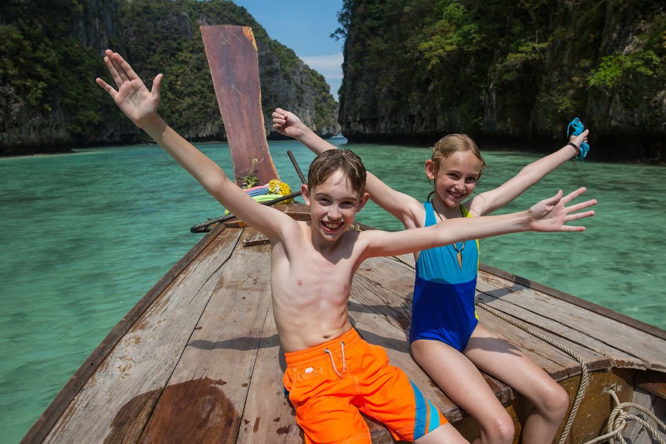 Kids in Krabi