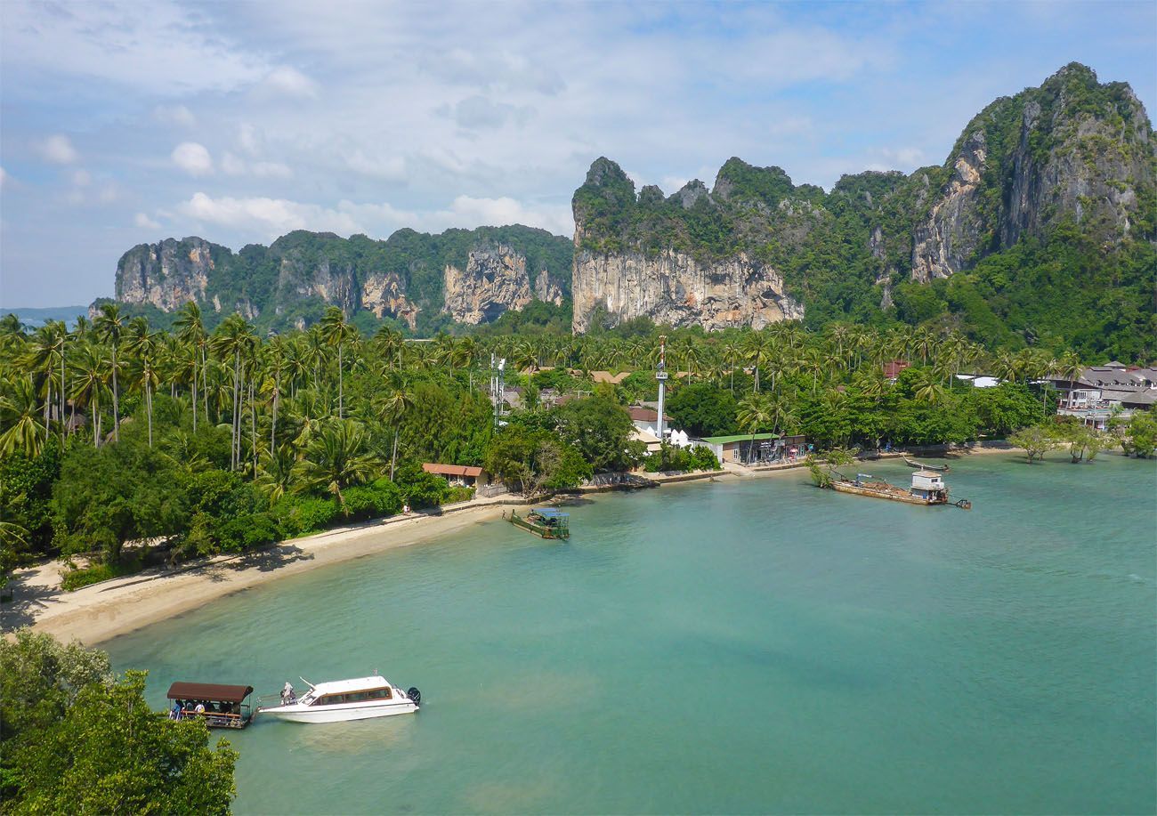 Krabi Rock Climbing View