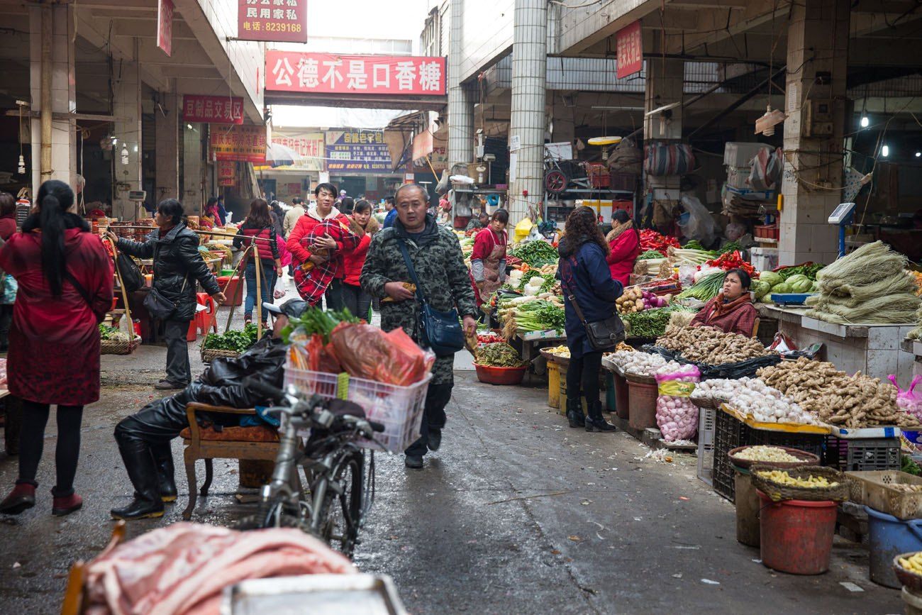 Market Zhangjiajie