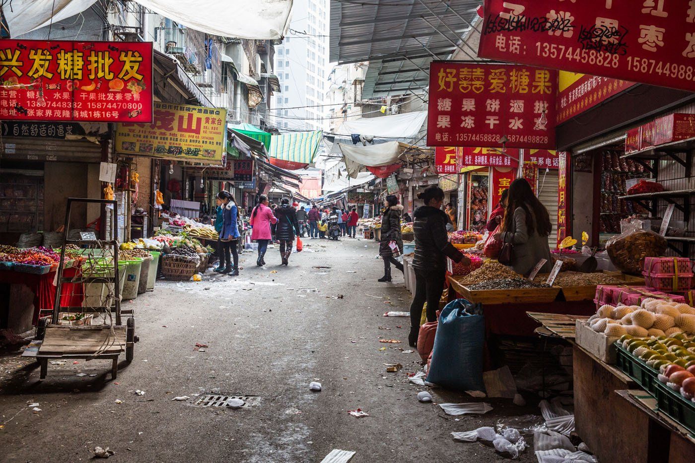 Market in China