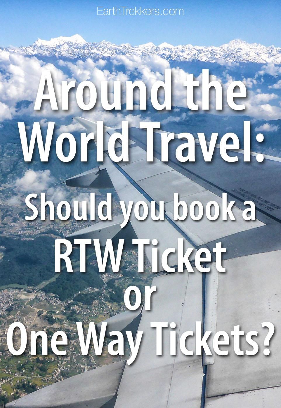 RTW Ticket for Around the World Travel