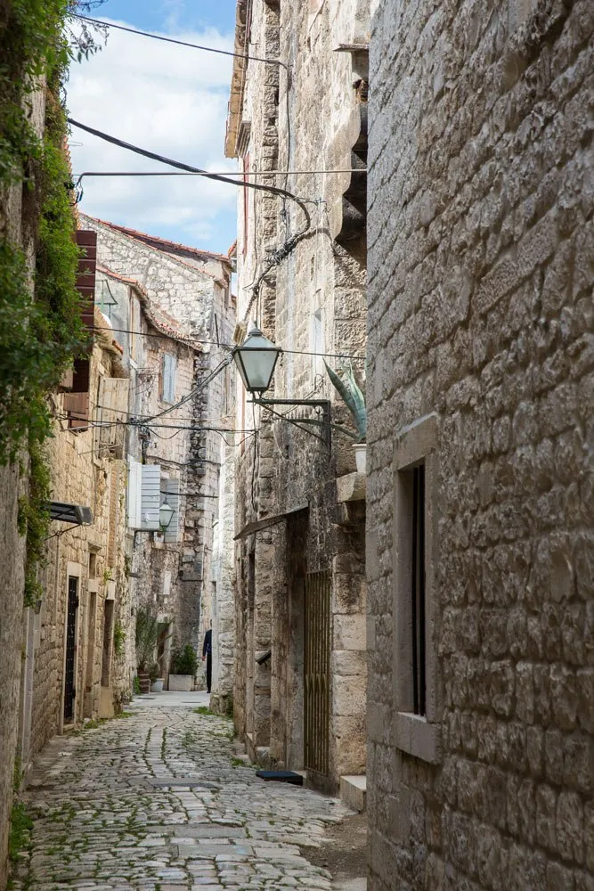 Cobblestone Street Trogir