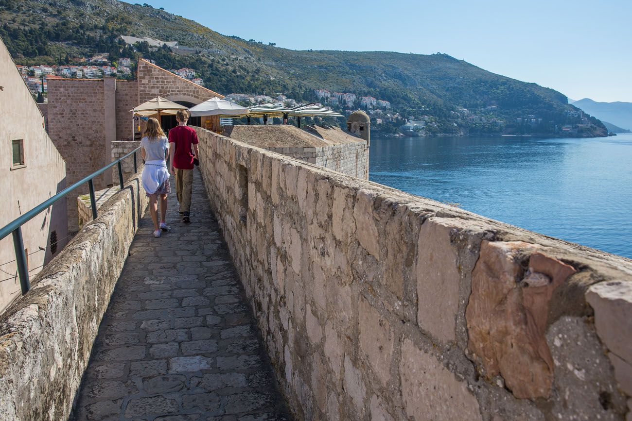 Dubrovnik Walls in April