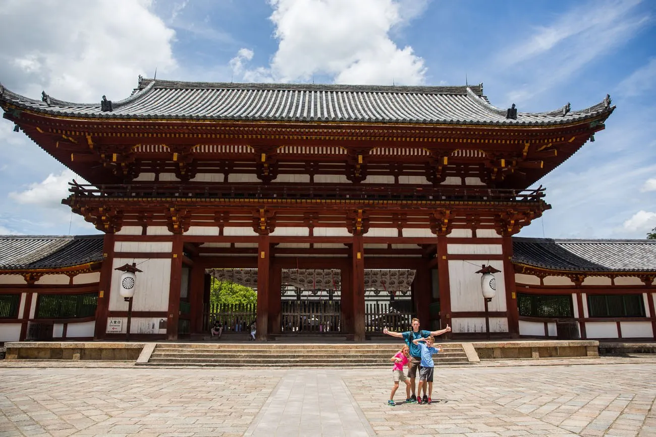 In Nara Japan