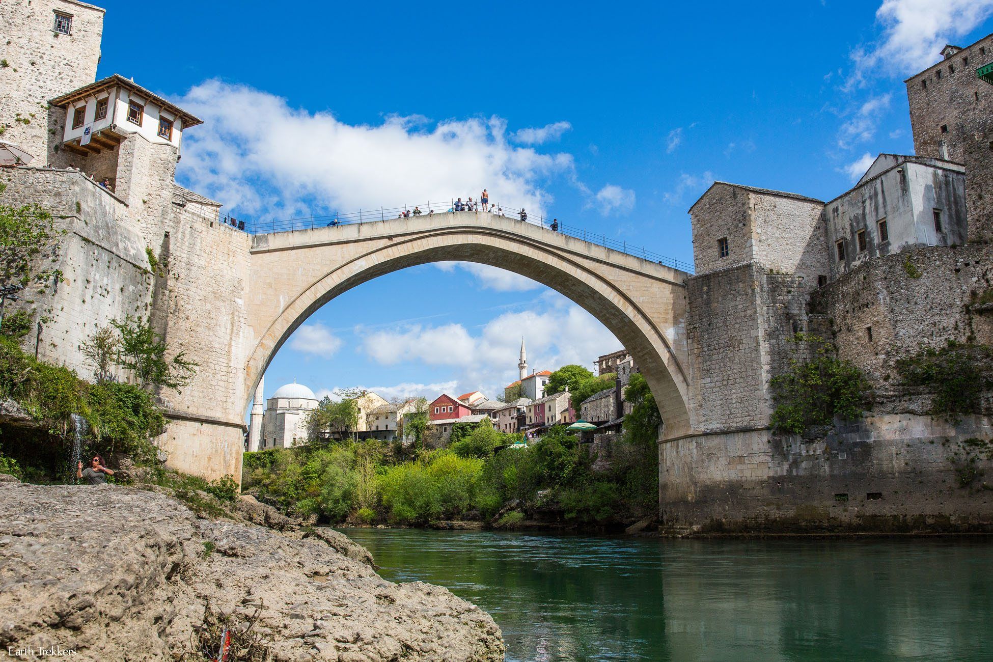Mostar Old Bridge in April