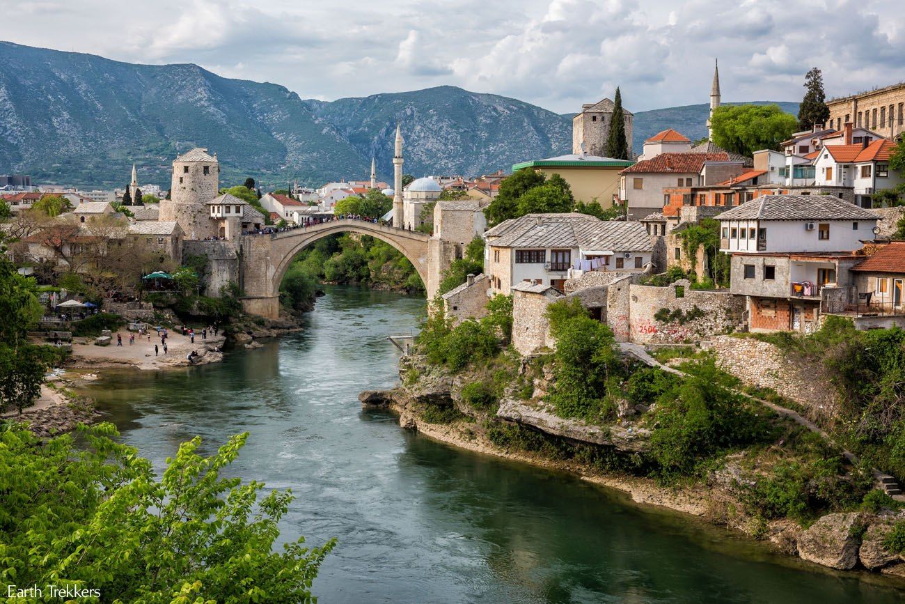 Mostar in April