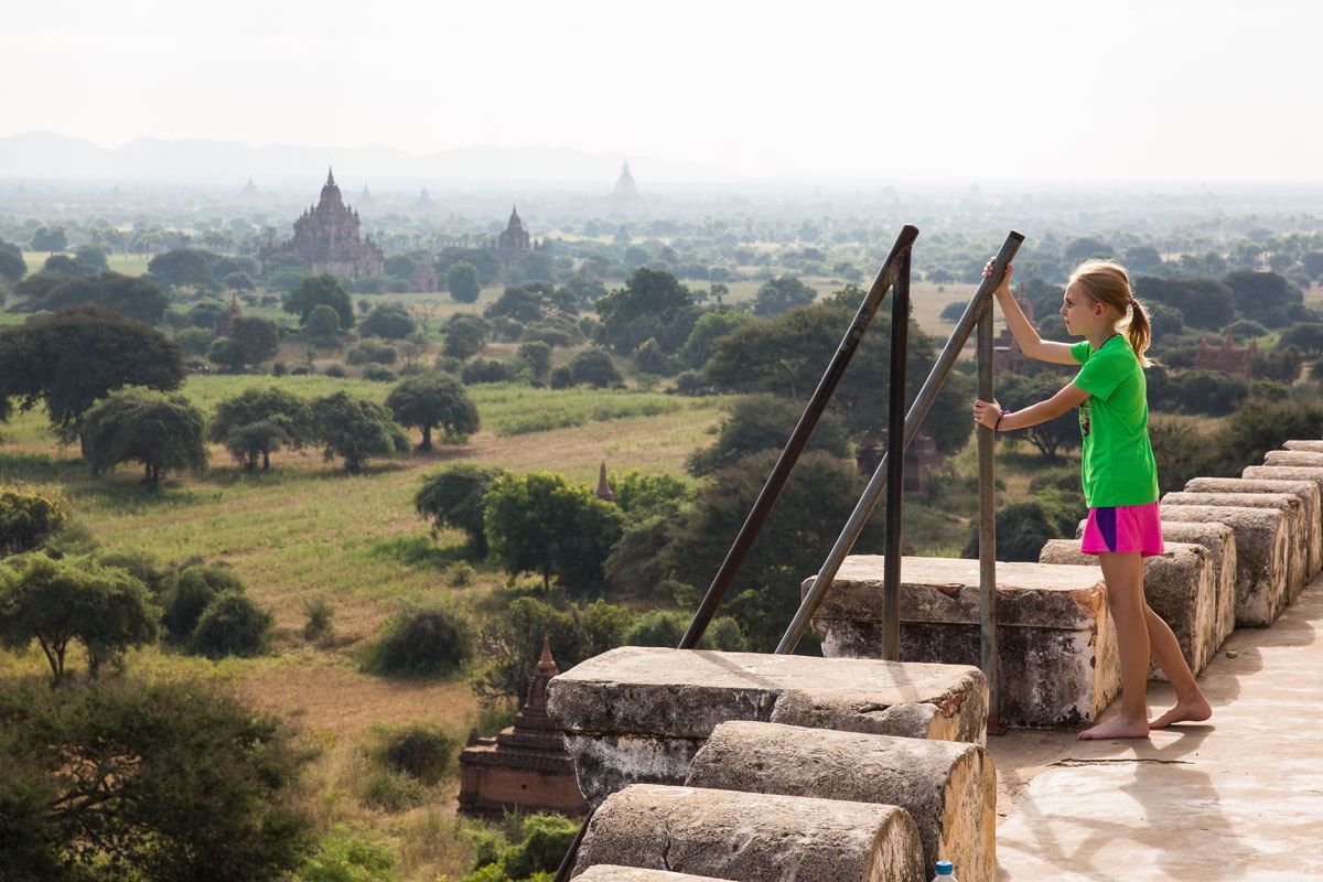 Overlooking Bagan