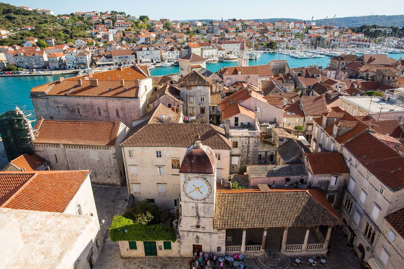 Overlooking Trogir