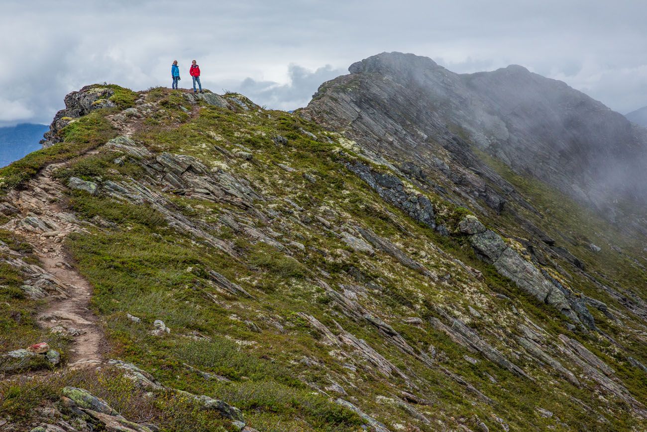 Romsdalseggen Ridge with Kids