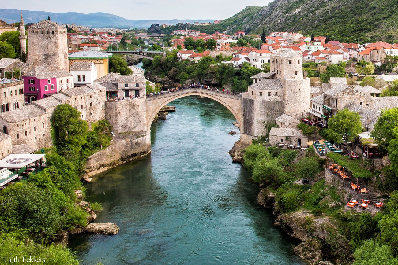 Stari Most from minaret