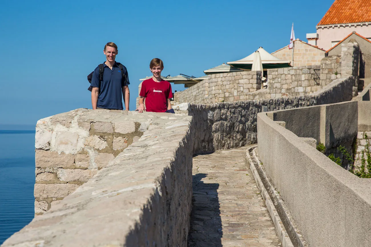 Tim and Tyler Dubrovnik