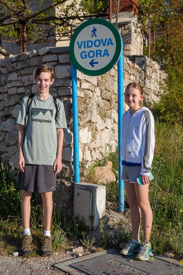 Vidova Gora Trailhead