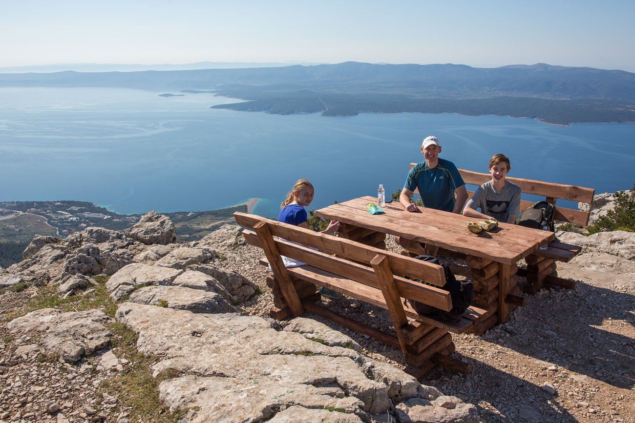 Vidova Gora picnic spot