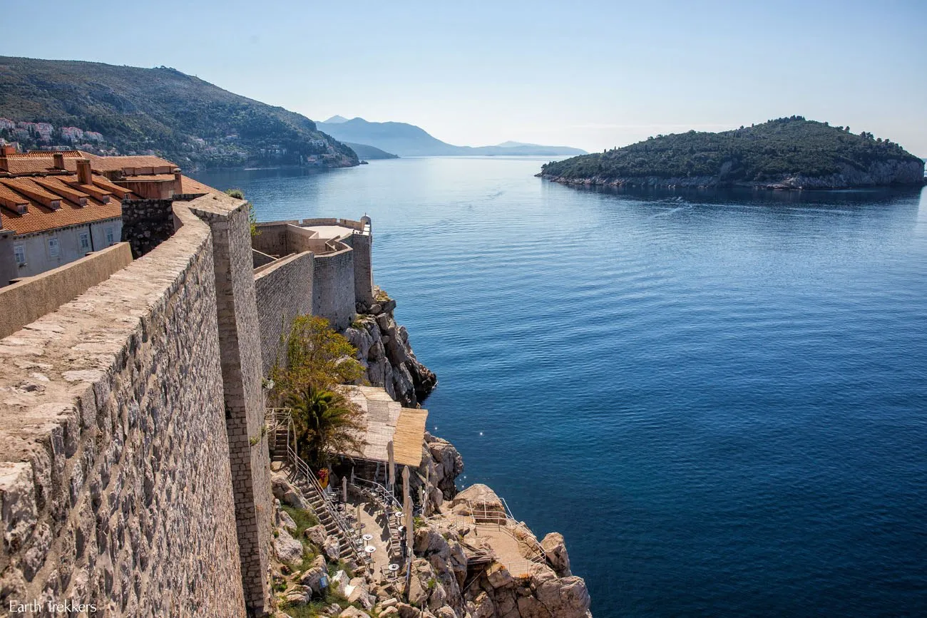 View to Lokrum Island