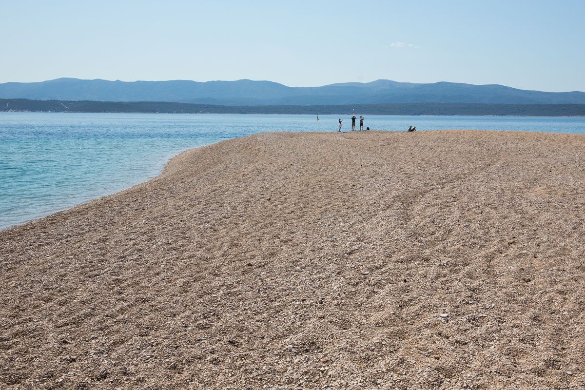 Zlatni Rat in April