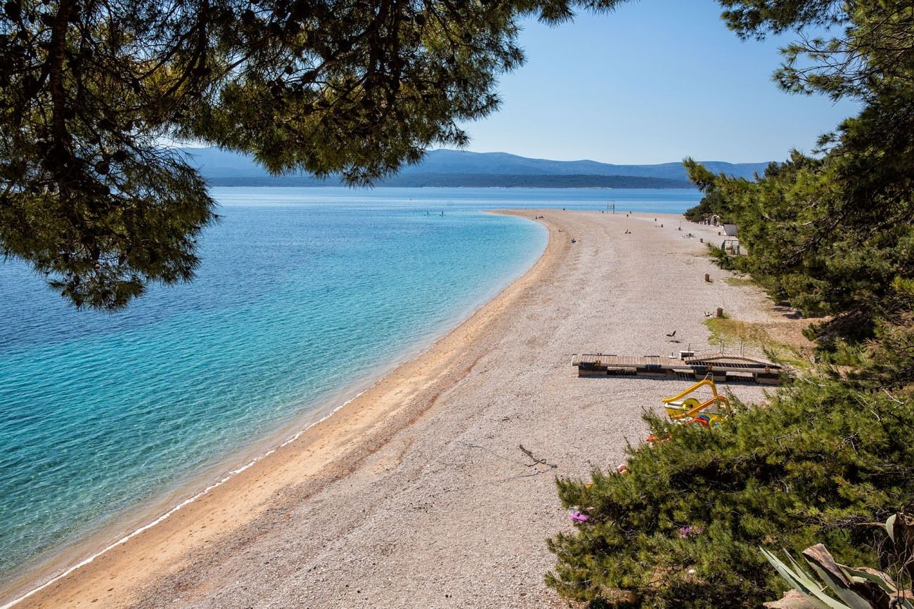 Zlatni Rat in April