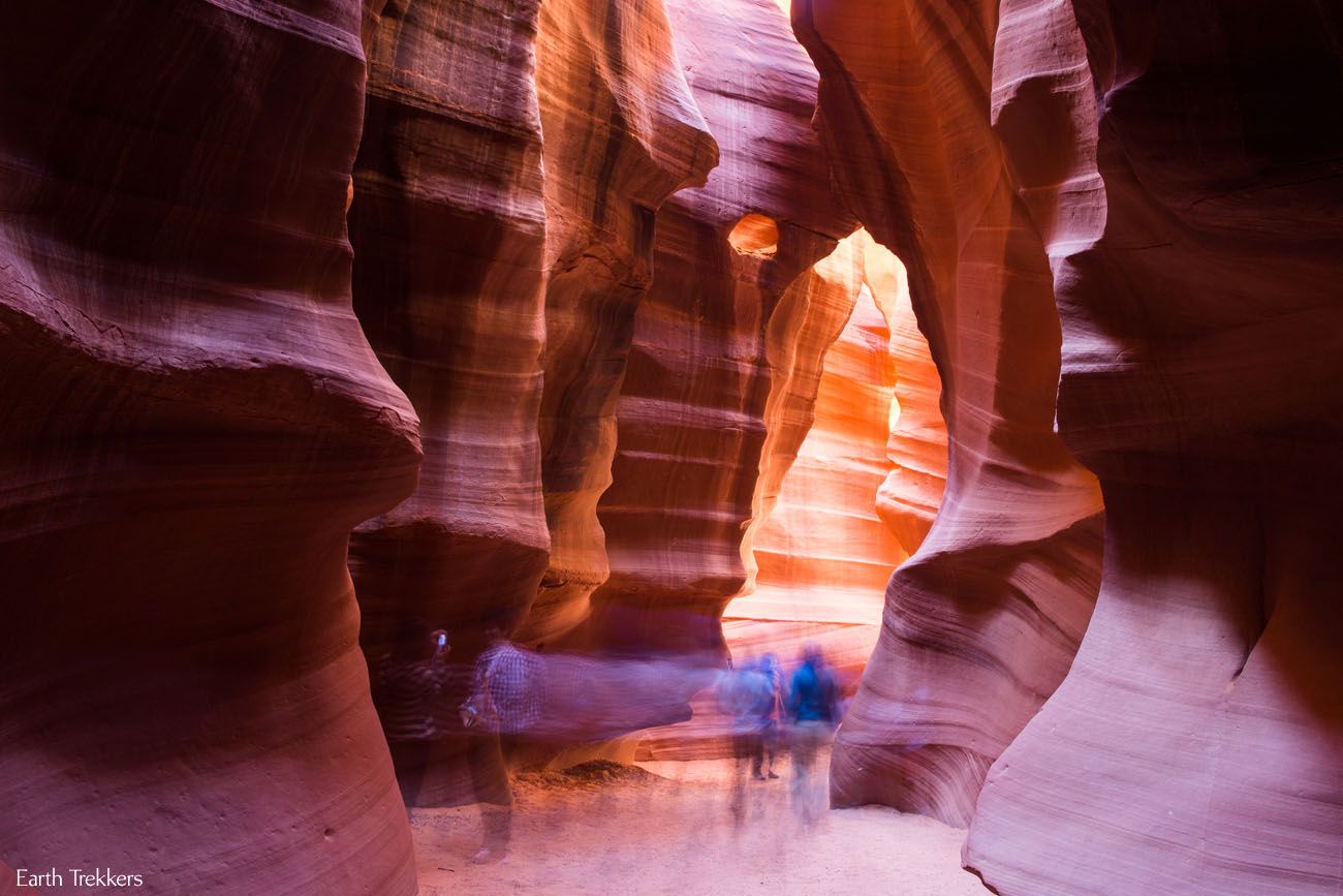 Antelope Canyon in Motion