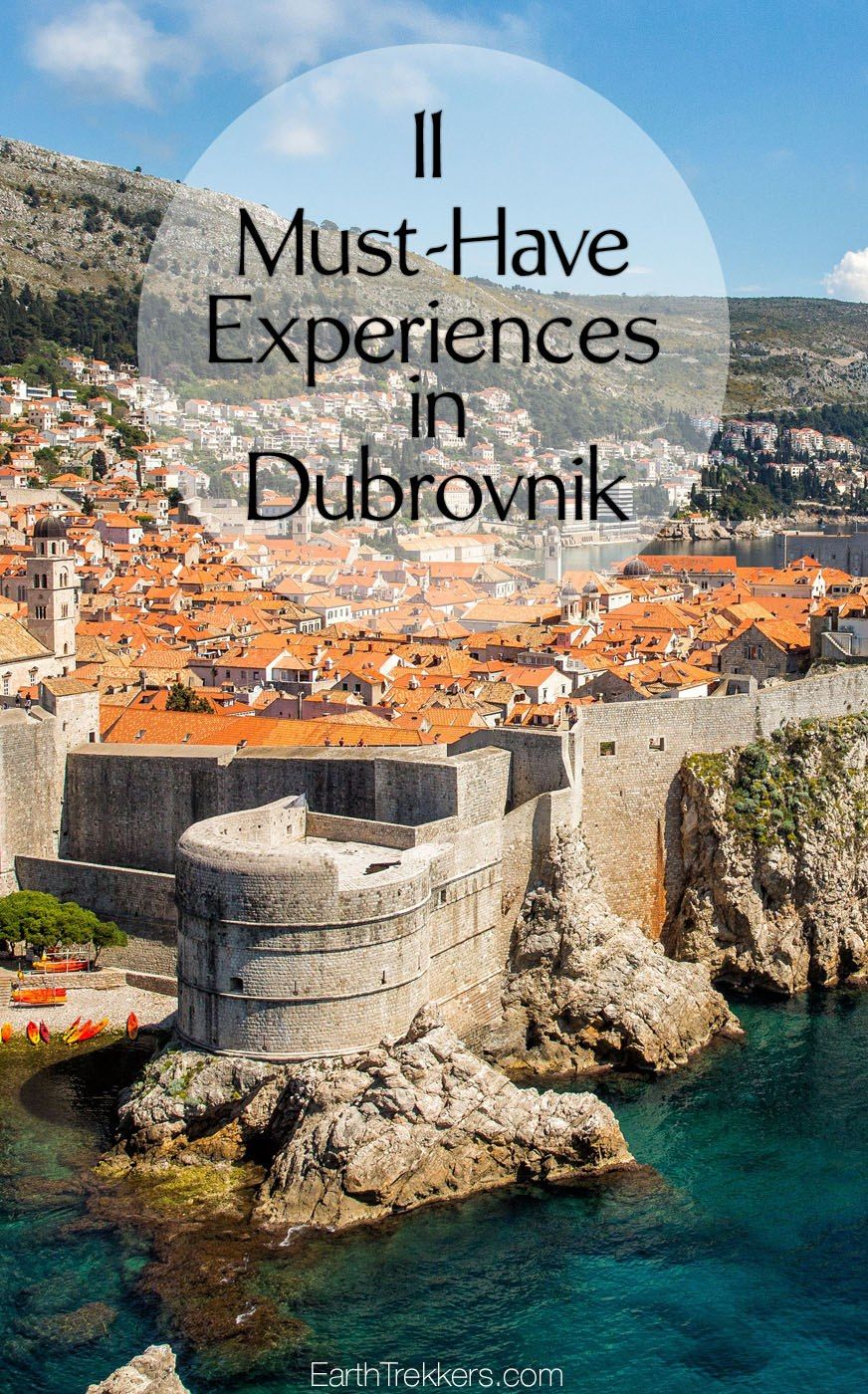 Dubrovnik Croatia Must Have Experiences