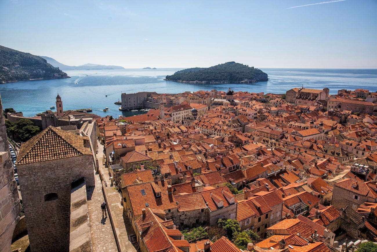 Dubrovnik View from Minceta Tower
