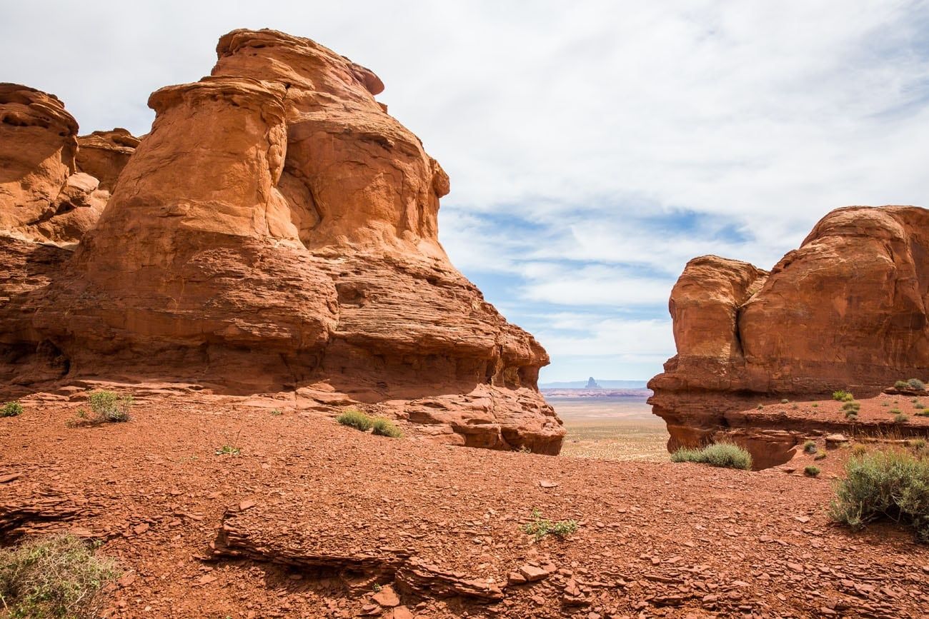 Hiking Teardrop Arch