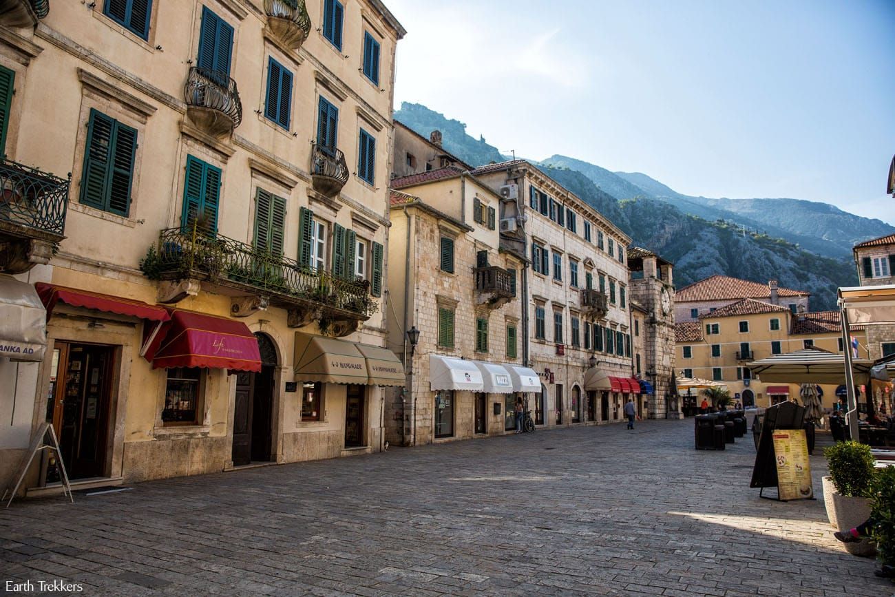 Kotor in the morning