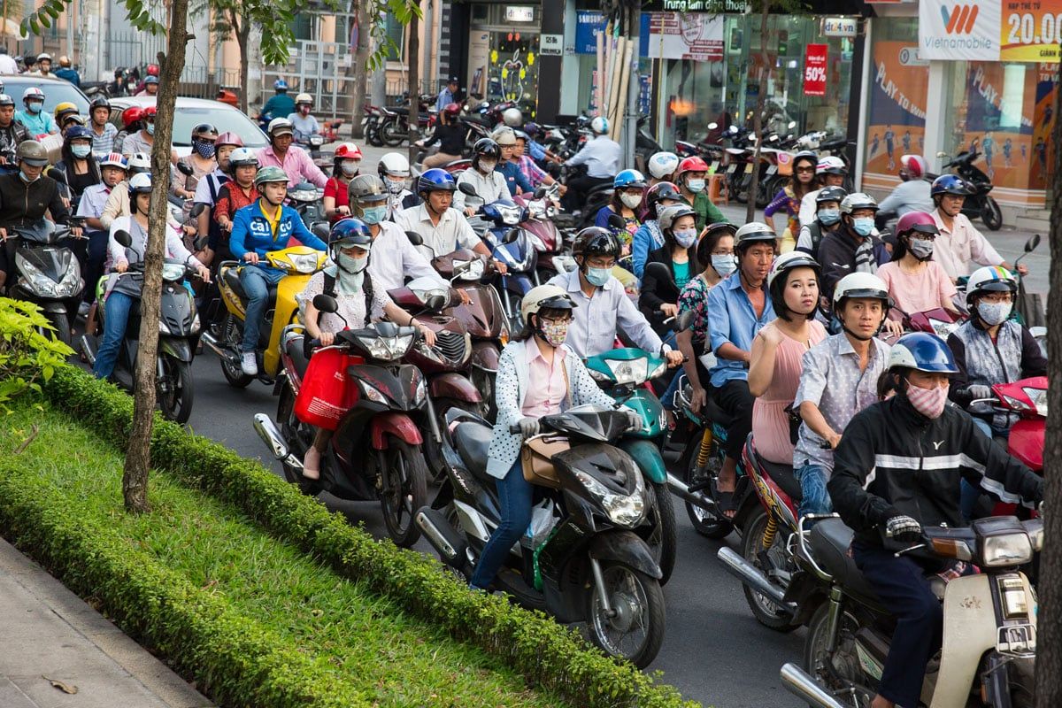Motorbikes Vietnam