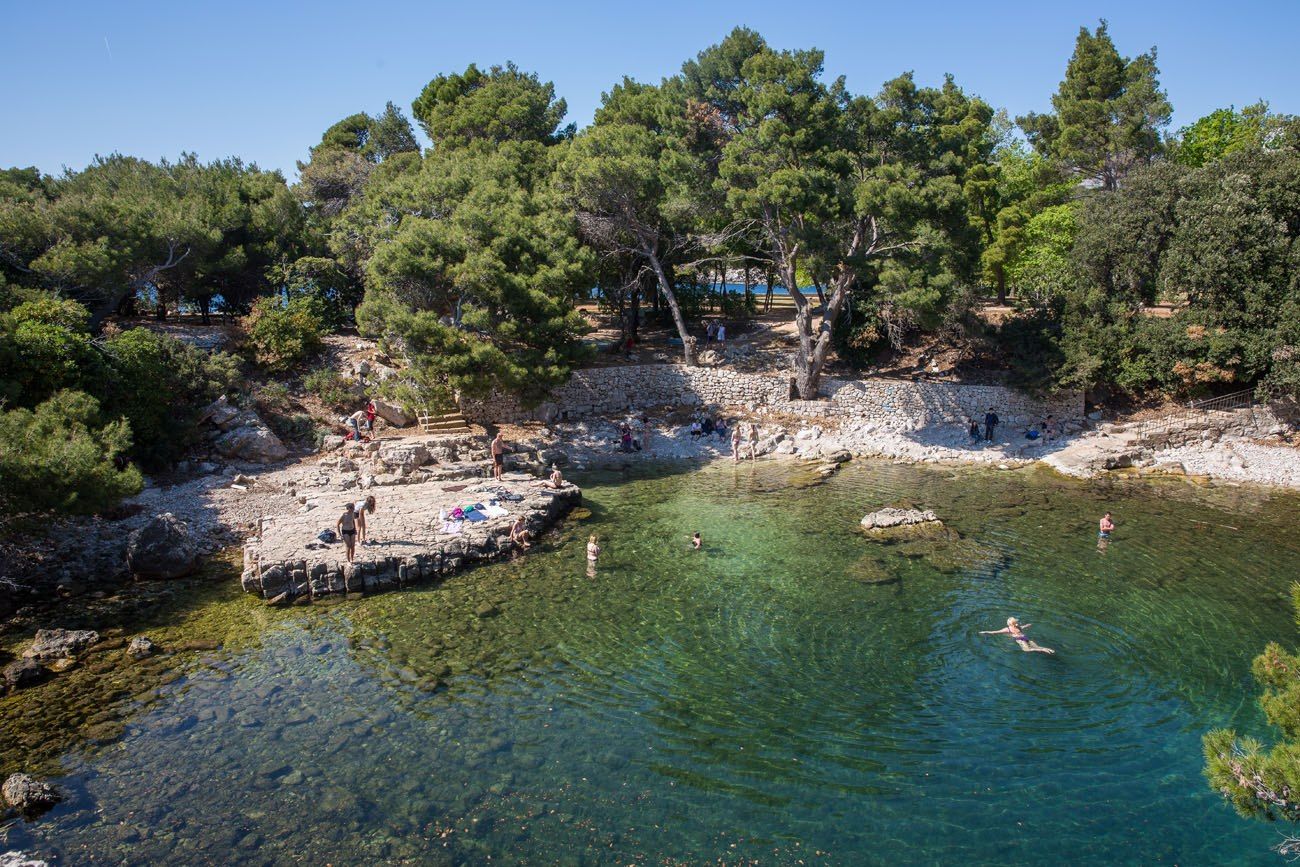 Swimming in Lokrum | Best things to do in Dubrovnik
