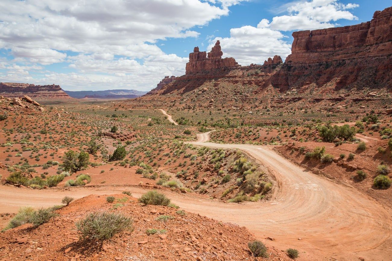 Valley of the Gods Road