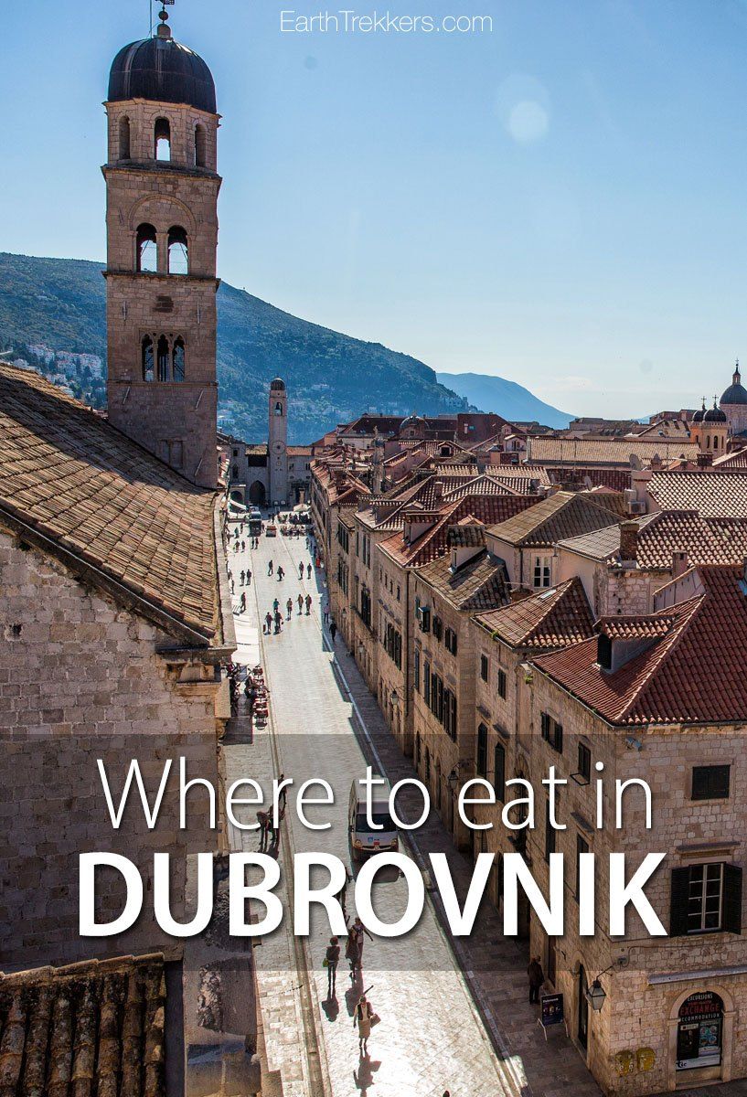 Dubrovnik Restaurants to Try